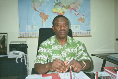 Dr. Daniel Ntoni Nzinga, executive secretary of Angola’s Inter-church Committee for Peace